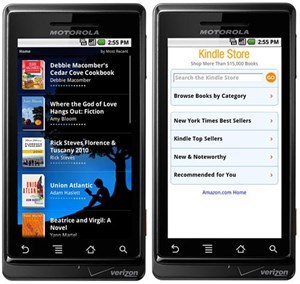 Đã có ứng dụng đọc sách Kindle cho Android 