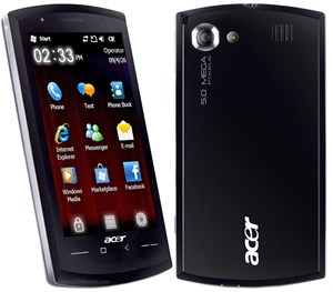 Acer tiết lộ smartphone chạy Windows Phone 7