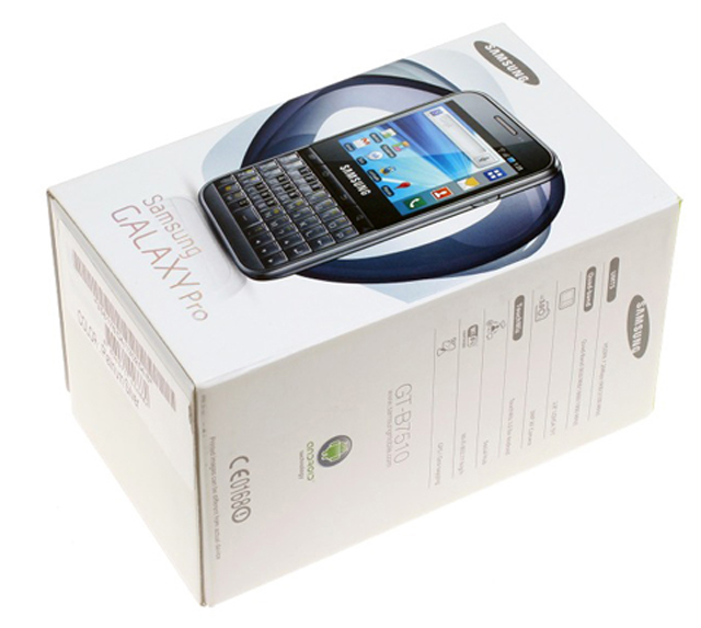 'Đập hộp' Galaxy Pro bàn phím QWERTY