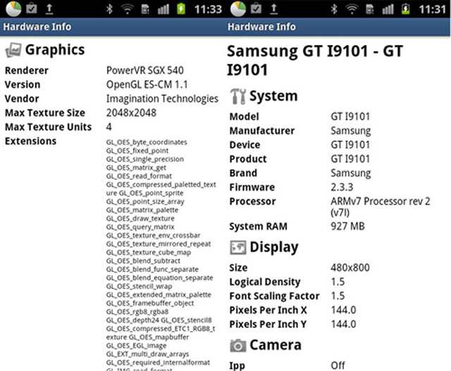 Sắp có bản Galaxy S II dùng màn hình Super Clear LCD