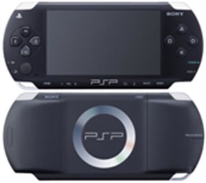 Chơi game trên máy Sony PSP mới