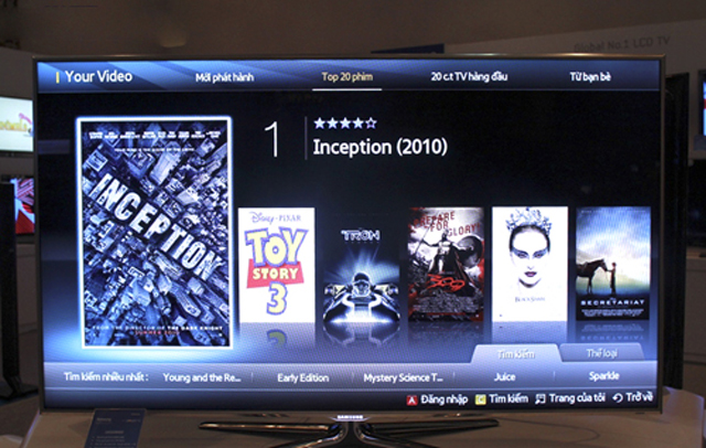 Trải nghiệm Smart TV của Samsung