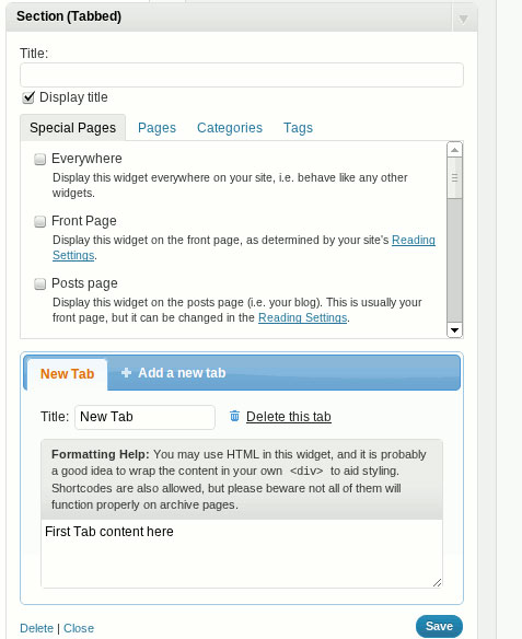 Thêm Widget động vào blog WordPress không cần dùng code