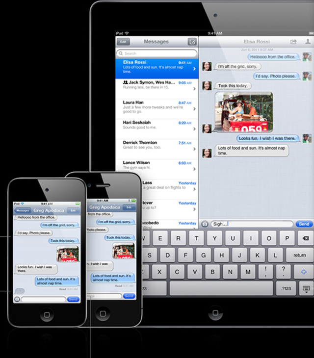 Apple iOS 5 với 200 tính năng mới