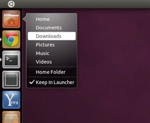 Cách đơn giản để tạo Quicklist cho Ubuntu Unity Launcher