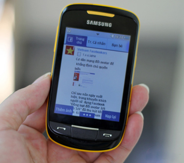 Ảnh điện thoại Facebook của Samsung