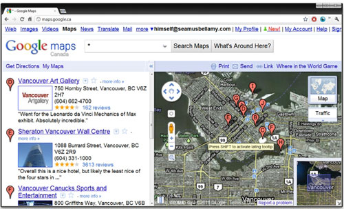 Những tính năng thú vị đi kèm với Google Map