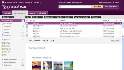 Đánh giá Yahoo Mail bản mới: Tốt nhưng chưa đủ