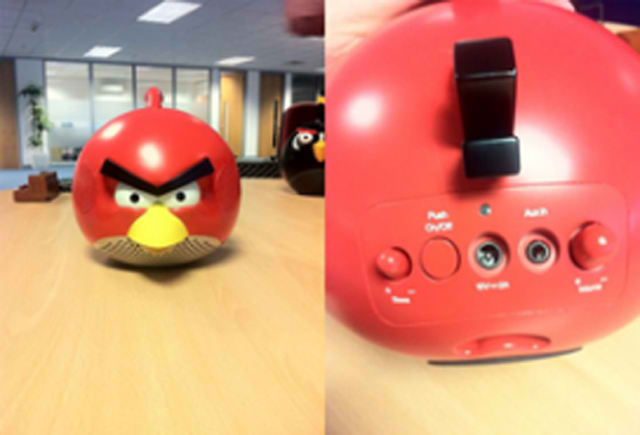 Loa di động 'ăn theo' game Angry Birds