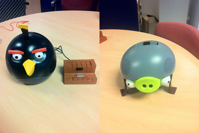 Loa di động 'ăn theo' game Angry Birds