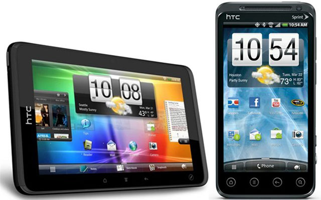 HTC EVO View 4G lạc lõng trong thế giới máy tính bảng