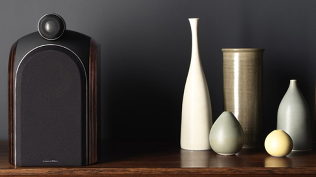 Loa bookshelf thời trang của B&W