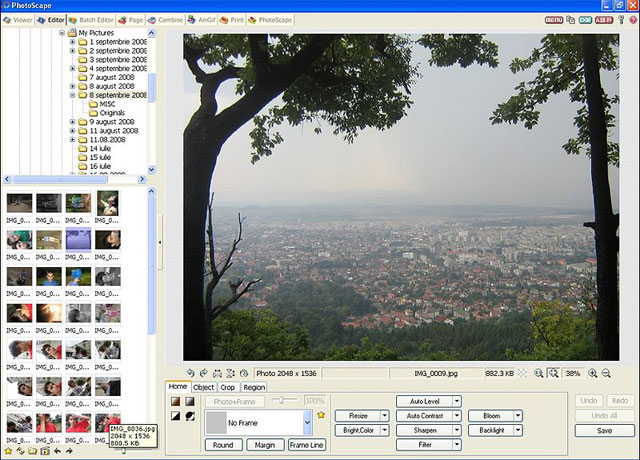 PhotoScape software 