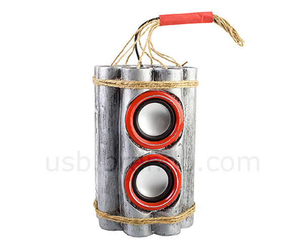 Loa di động hình trái bom hẹn giờ 