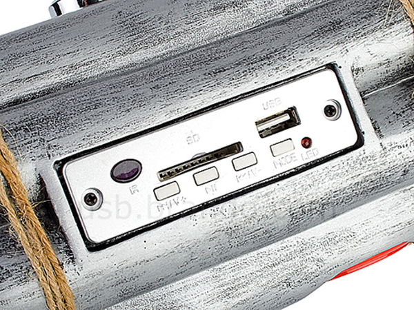 Loa di động hình trái bom hẹn giờ 