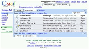 “Dọn” e-mail cũ cho gọn hộp thư Gmail 