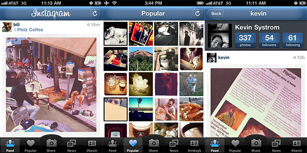 Facebook "ngắm" Instagram, Color