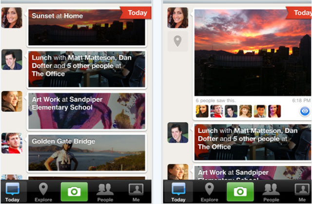 Facebook "ngắm" Instagram, Color