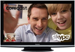 Comcast đưa khả năng gọi video HD của Skype vào TV