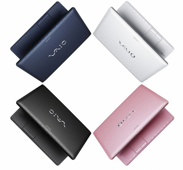 Sony Vaio C, E series lên Core i 2011, thêm màu mới