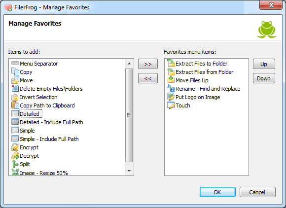 FilerFrog thành phần mở rộng tuyệt vời cho Windows Explorer