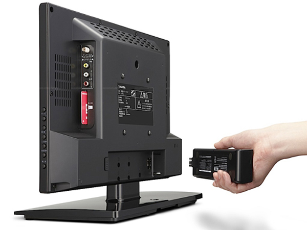 HDTV có pin tích hợp của Toshiba thêm model 19"