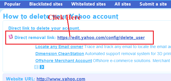 Cách xóa bỏ tài khoản trên 1 website