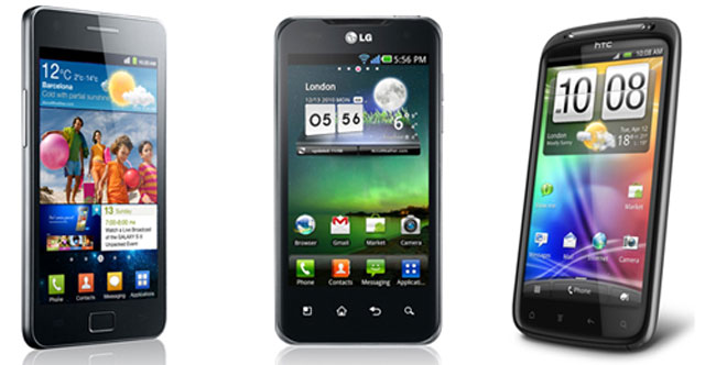 Galaxy S II, Sensation, Optimus 2X đọ sức