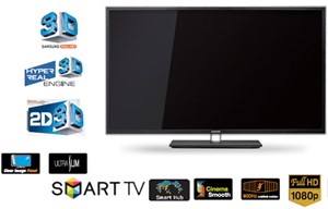 TV 3D Samsung có thêm nhiều nội dung miễn phí