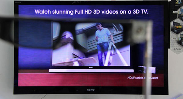 Ngắm TV 3D LED 'xịn' nhất của Sony