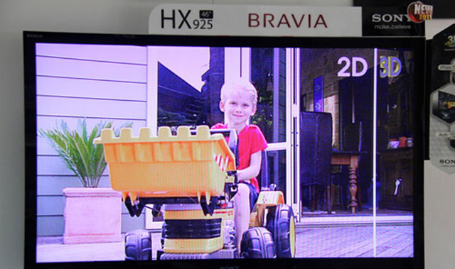 Ngắm TV 3D LED 'xịn' nhất của Sony