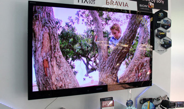 Ngắm TV 3D LED 'xịn' nhất của Sony