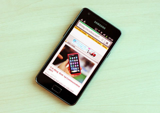 Galaxy S II chính hãng dưới 15 triệu