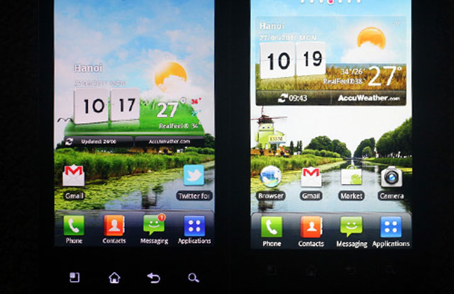 Optimus Black vs. Optimus 2X