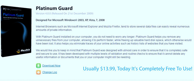 Dọn dẹp đĩa cứng với Reohix Platinum Guard 4.0 bản quyền miễn phí