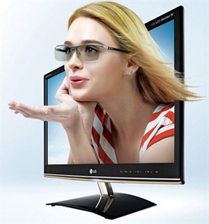 LG bắt đầu bán màn hình Cinema 3D