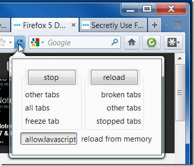 Ba tiện ích giúp kiểm soát dung lượng RAM cho Firefox