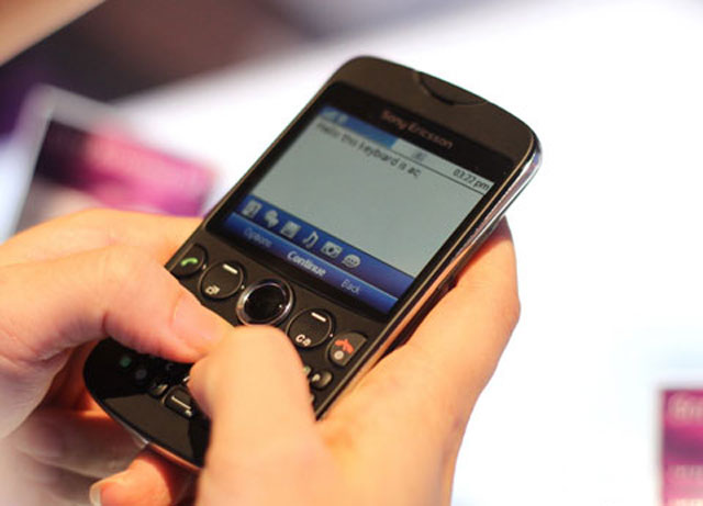 Ảnh thực tế Sony Ericsson TXT