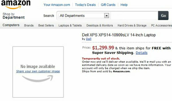 Ultrabook XPS 14 của Dell lộ diện