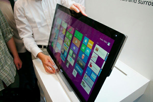 Máy tính all-in-one của Acer hỗ trợ 64 điểm cảm ứng