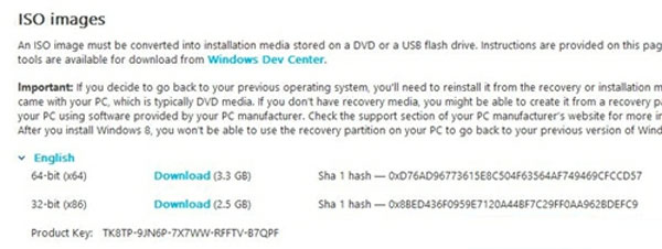 Hướng dẫn cài đặt Windows 8 trên máy tính Mac