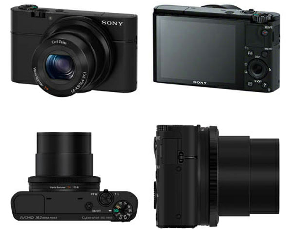 Máy compact cảm biến CMOS 1 inch của Sony xuất hiện