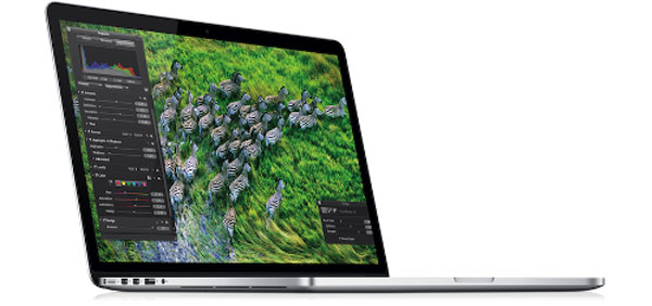 MacBook Pro 2012 dùng màn hình siêu mịn Retina