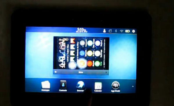 PlayBook bị hack chạy được ứng dụng iOS