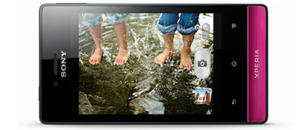 Sony ra smartphone Xperia Miro