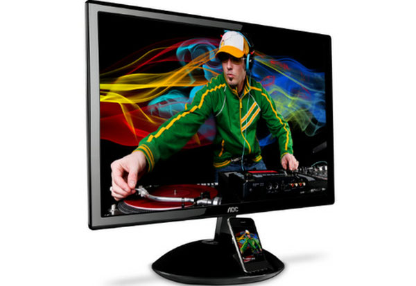 AOC ra màn hình tích hợp dock iPhone