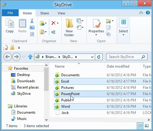 Hướng dẫn lưu tài liệu Office mặc định lên SkyDrive