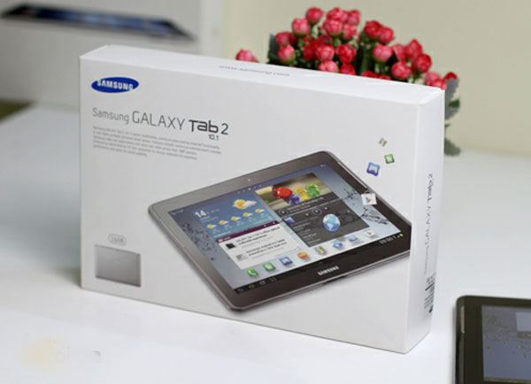 Galaxy Tab 2 màn hình 10,1 inch tại VN