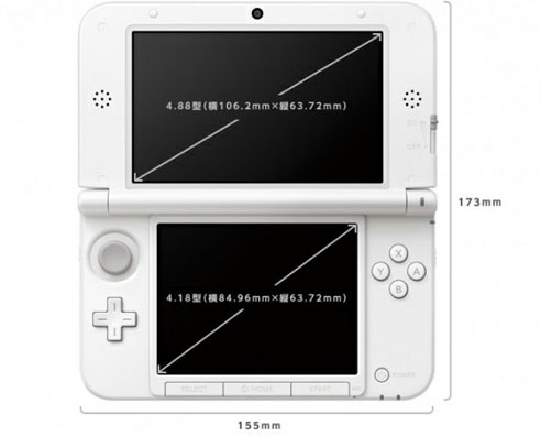 Nintendo phát hành 3DS phiên bản cỡ lớn