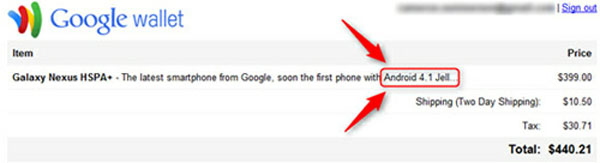 Android 4.1 Jelly Bean lộ diện